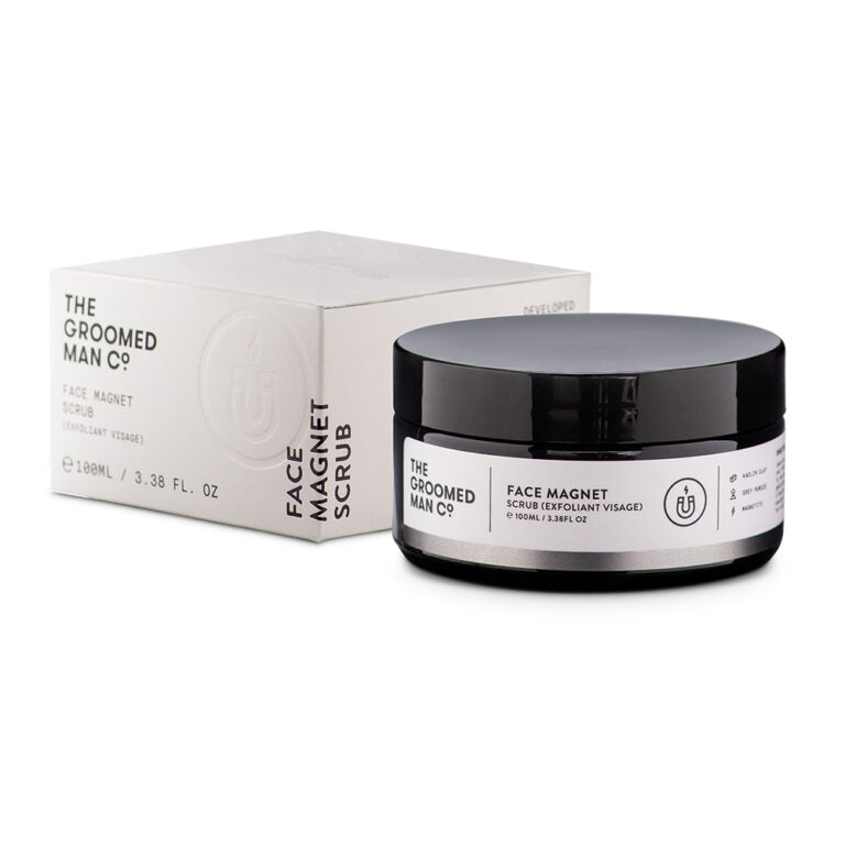 The Groomed Man Co. - Face Magnet Scrub 100ml | Buster McGee Daylesford