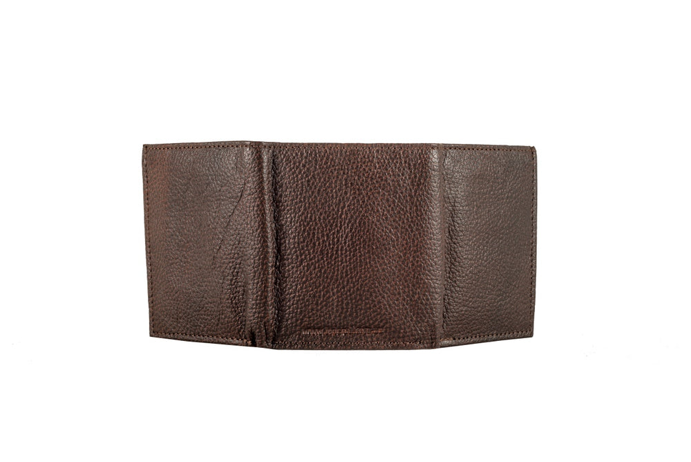 Indepal - Trifold Men's Wallet in Vintage Brown | Buster McGee Daylesford