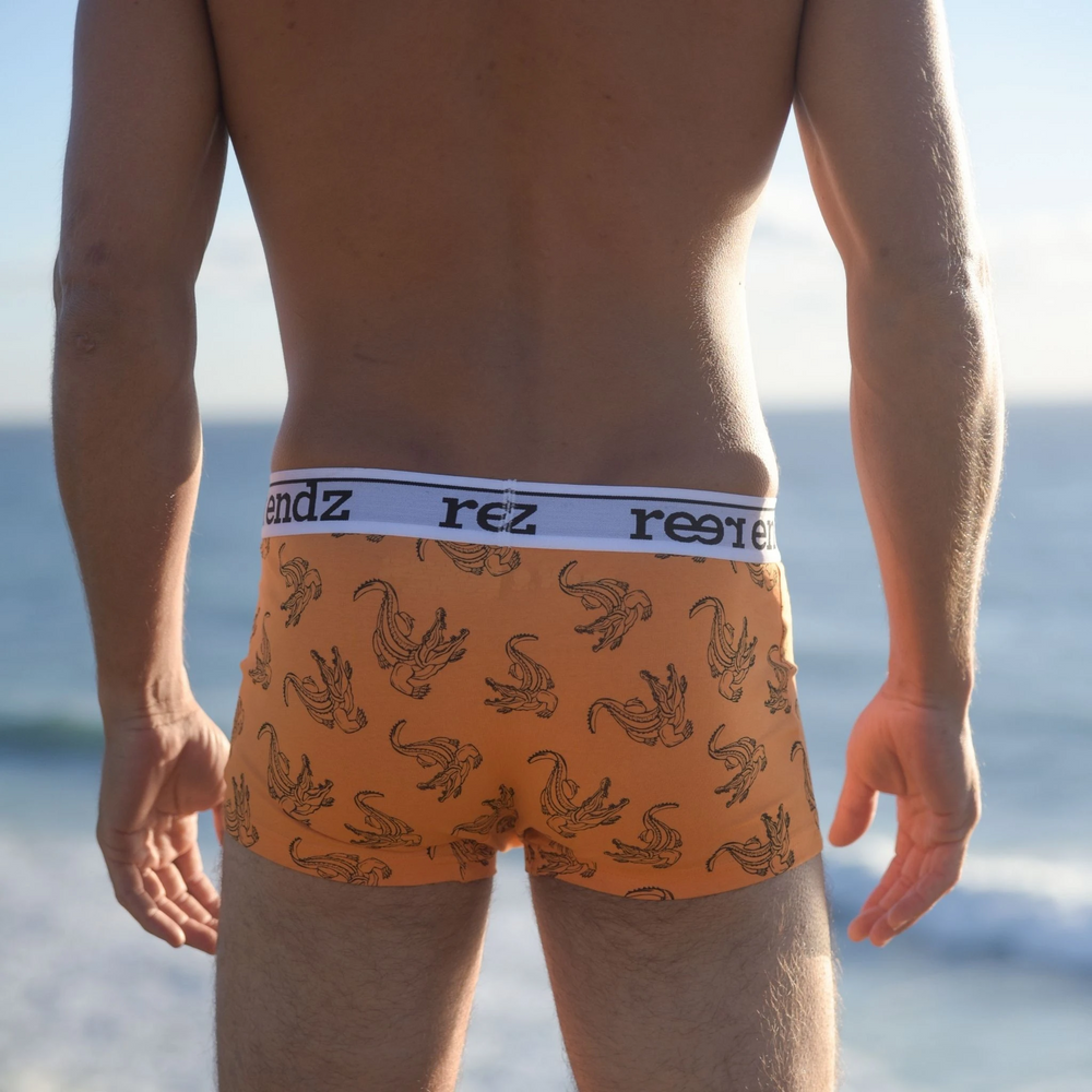 Reer Endz - Watch For Crocs Organic Cotton Trunks | Buster McGee