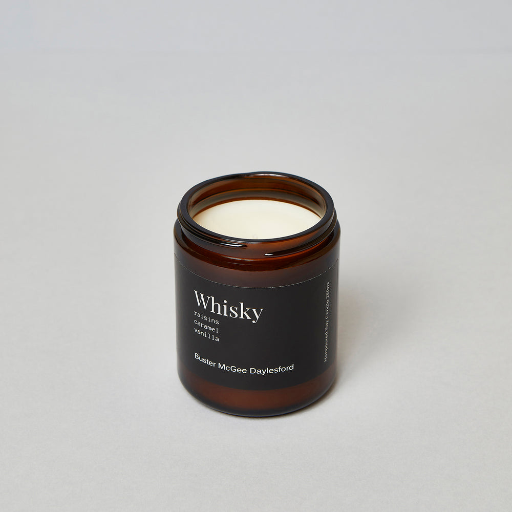 The Whisky Soy Wax Candle | Buster McGee Daylesford