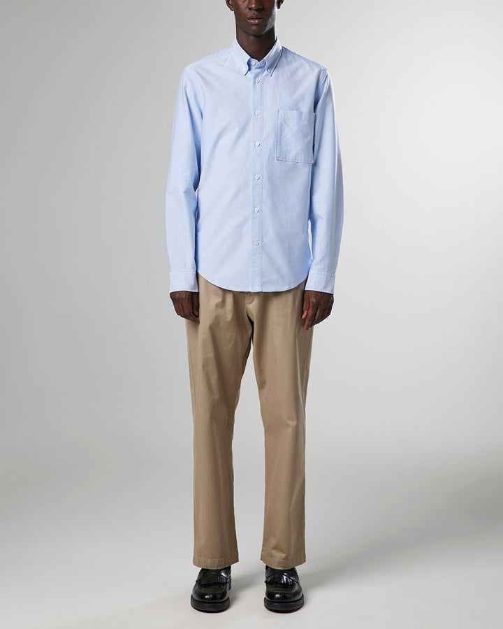 NN07 - Arne BD 5031 Supima Cotton Shirt in Light Blue | Buster McGee