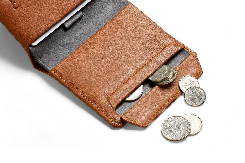 Bellroy - Men's Coin Wallet in Caramel | Buster McGee Daylesford