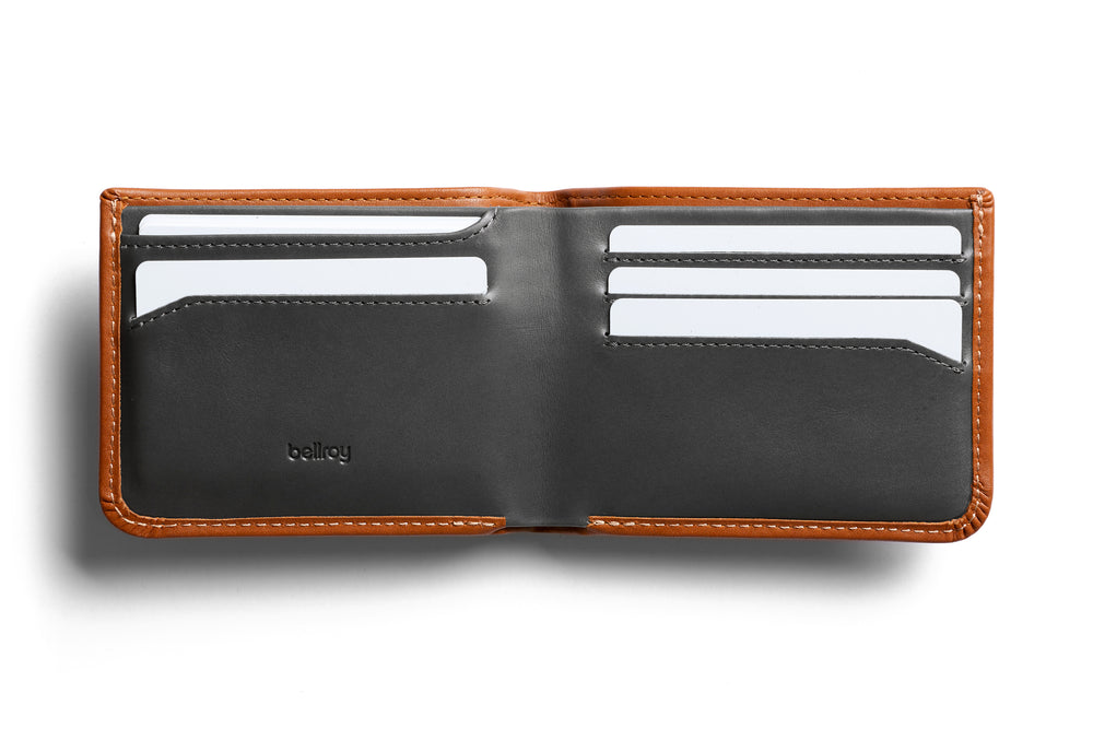 Bellroy Hide & Seek Wallet in Caramel