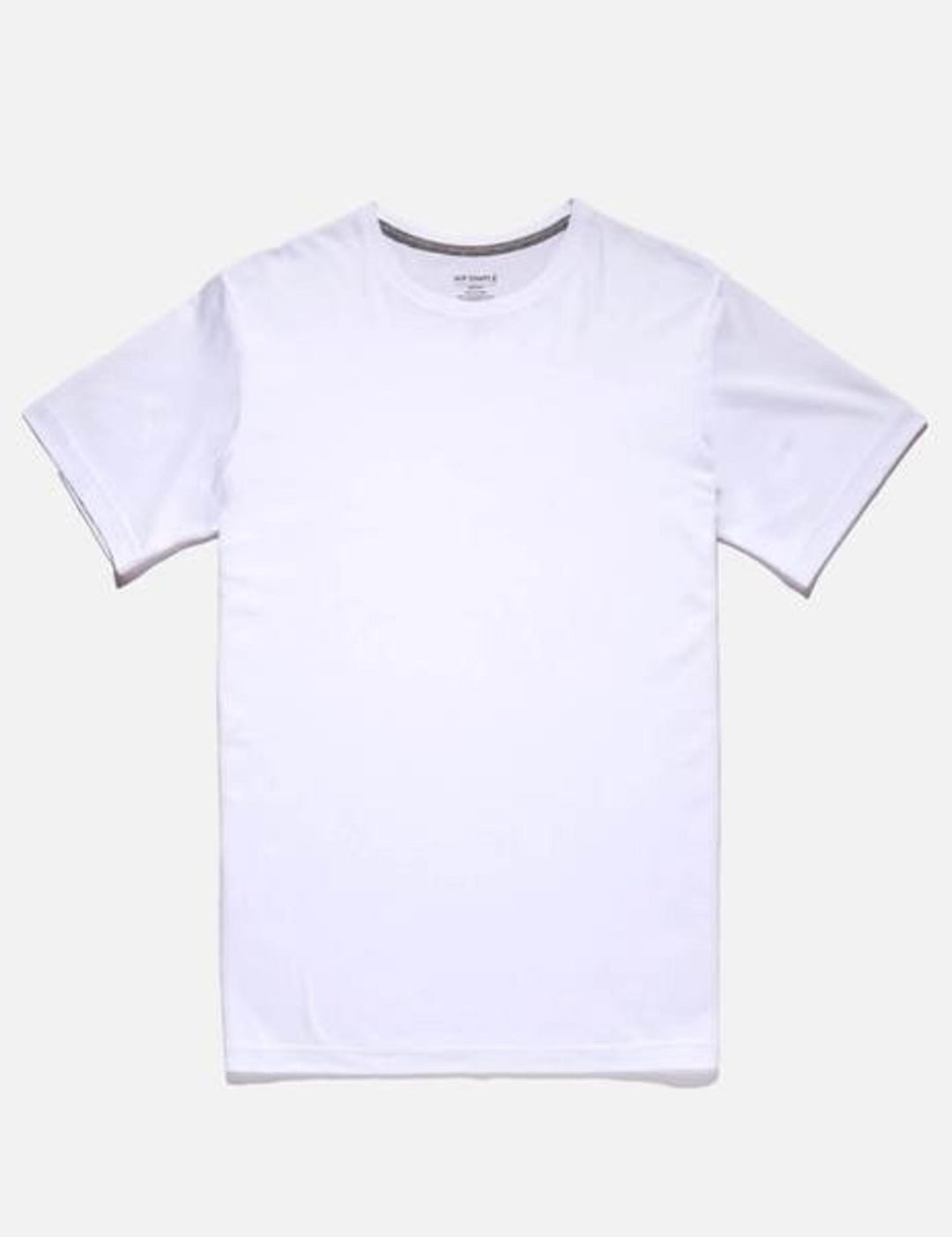Mr Simple Reginald Tee in White Flat