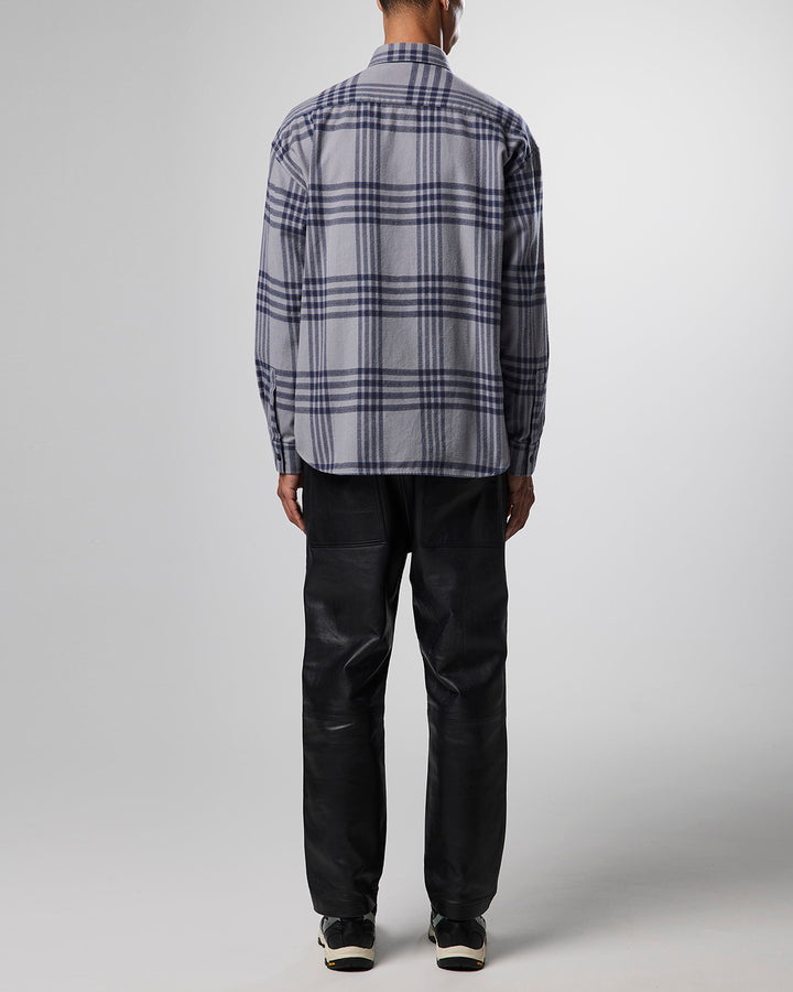 NN07 - Deon Western 5219 Shirt in Grey Check | Buster McGee