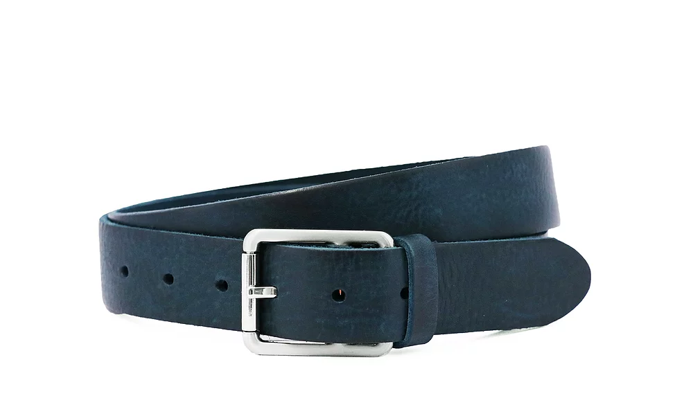 Parisian - Pelham Belt in Navy | Buster McGee Daylesford