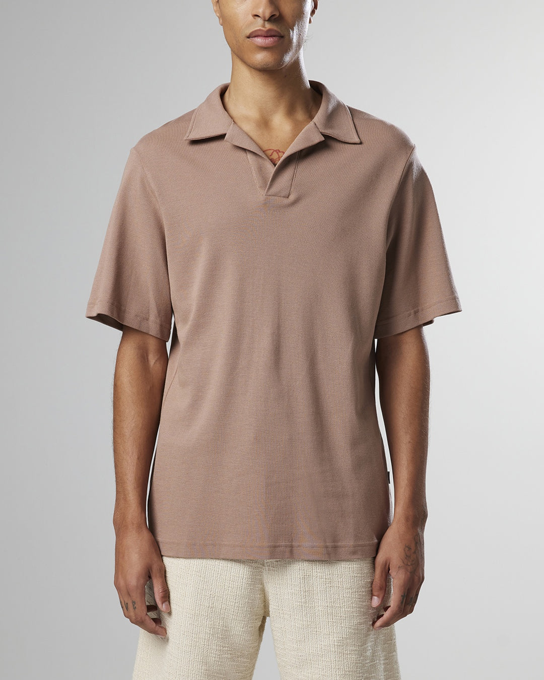 NN07 - Ross SS Polo 3463 Polo in Nougat | Buster McGee