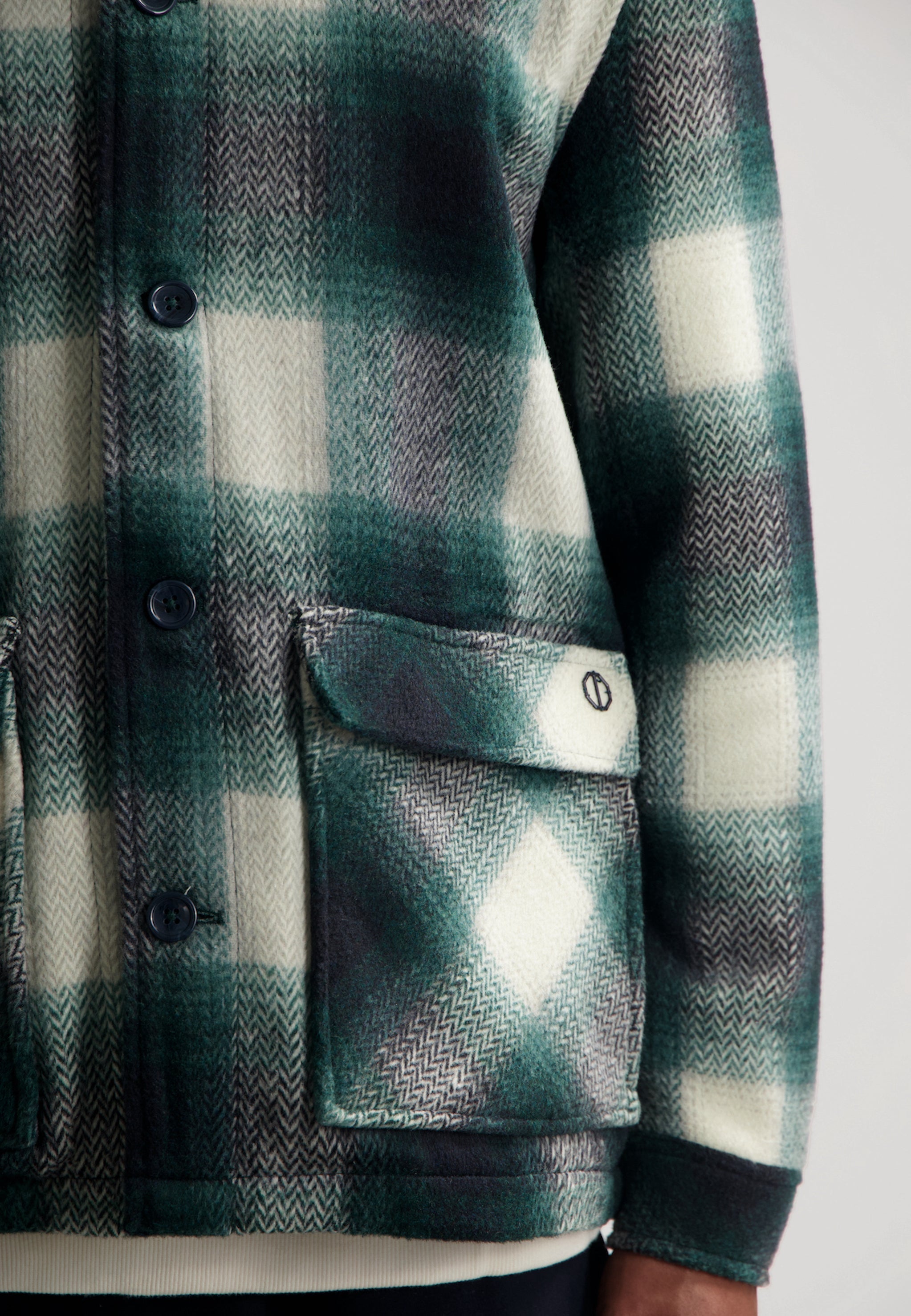 Dstrezzed Key Check Jacket in Mallard Green | Buster McGee