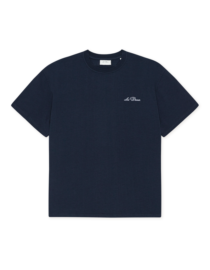 Les Deux Signature T-Shirt in Navy White | Buster McGee