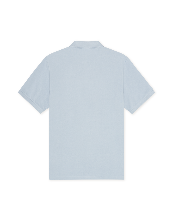 Les Deux Pique Polo in Blue Fog | Buster McGee Daylesford
