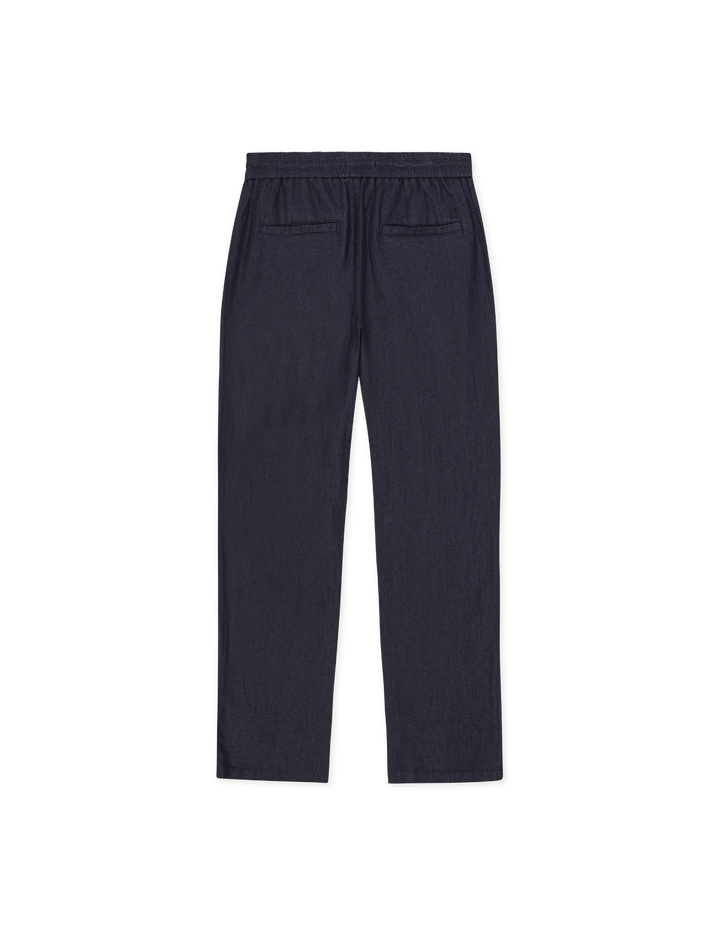 Les Deux Patrick Linen Pants in Dark Navy | Buster McGee