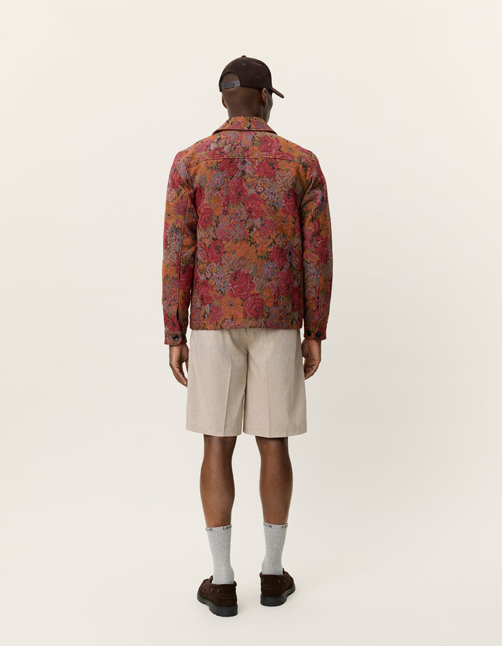 Les Deux Marseille Jacquard Zipper Jacket