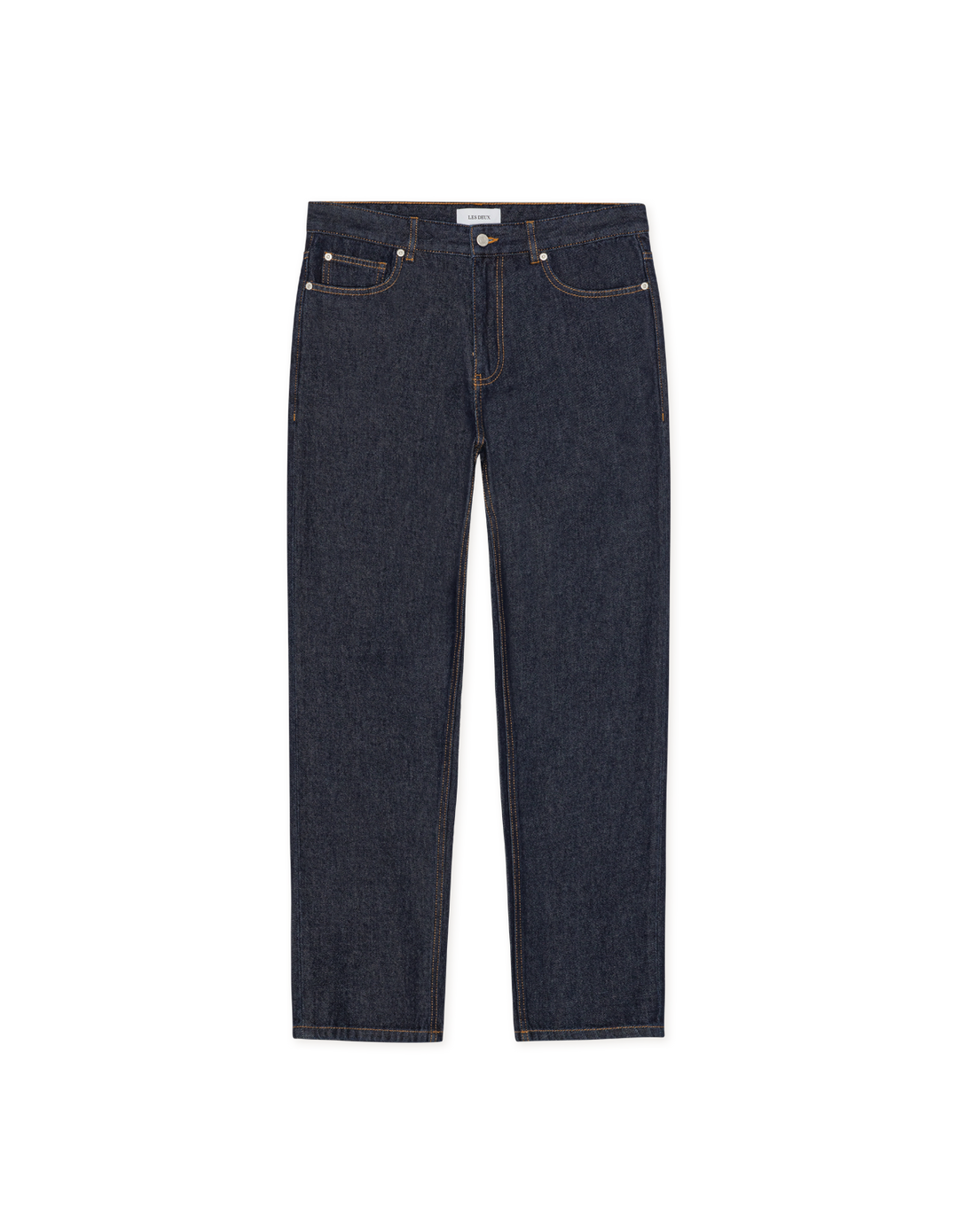 Les Deux Ryder Washed Denim Jeans in Dark Indigo | Buster McGee