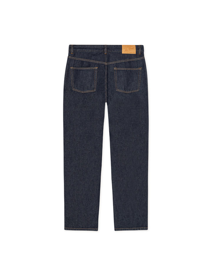 Les Deux Ryder Washed Denim Jeans in Dark Indigo | Buster McGee