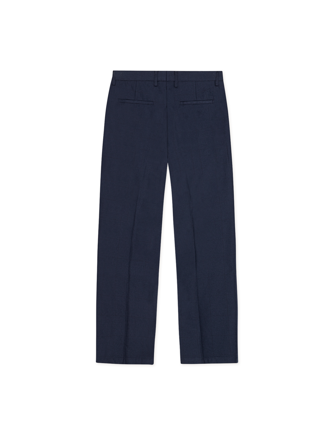 Les Deux Randall Houndstooth Suit Pants in Dark Navy | Buster McGee