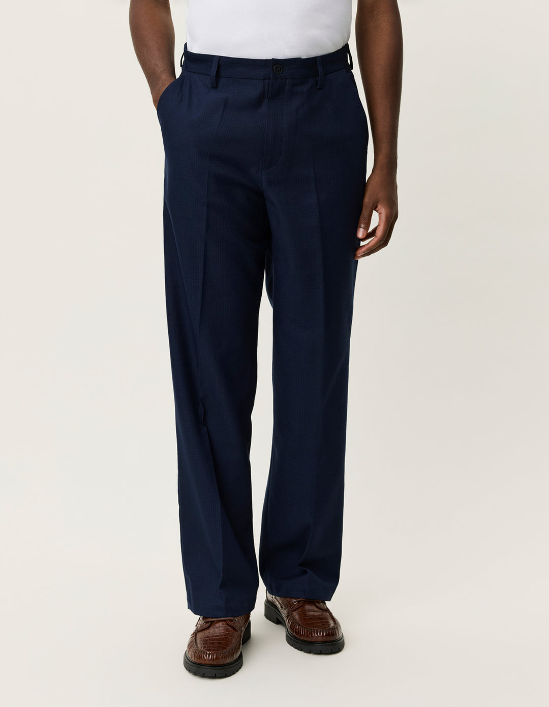 Les Deux Randall Houndstooth Suit Pants