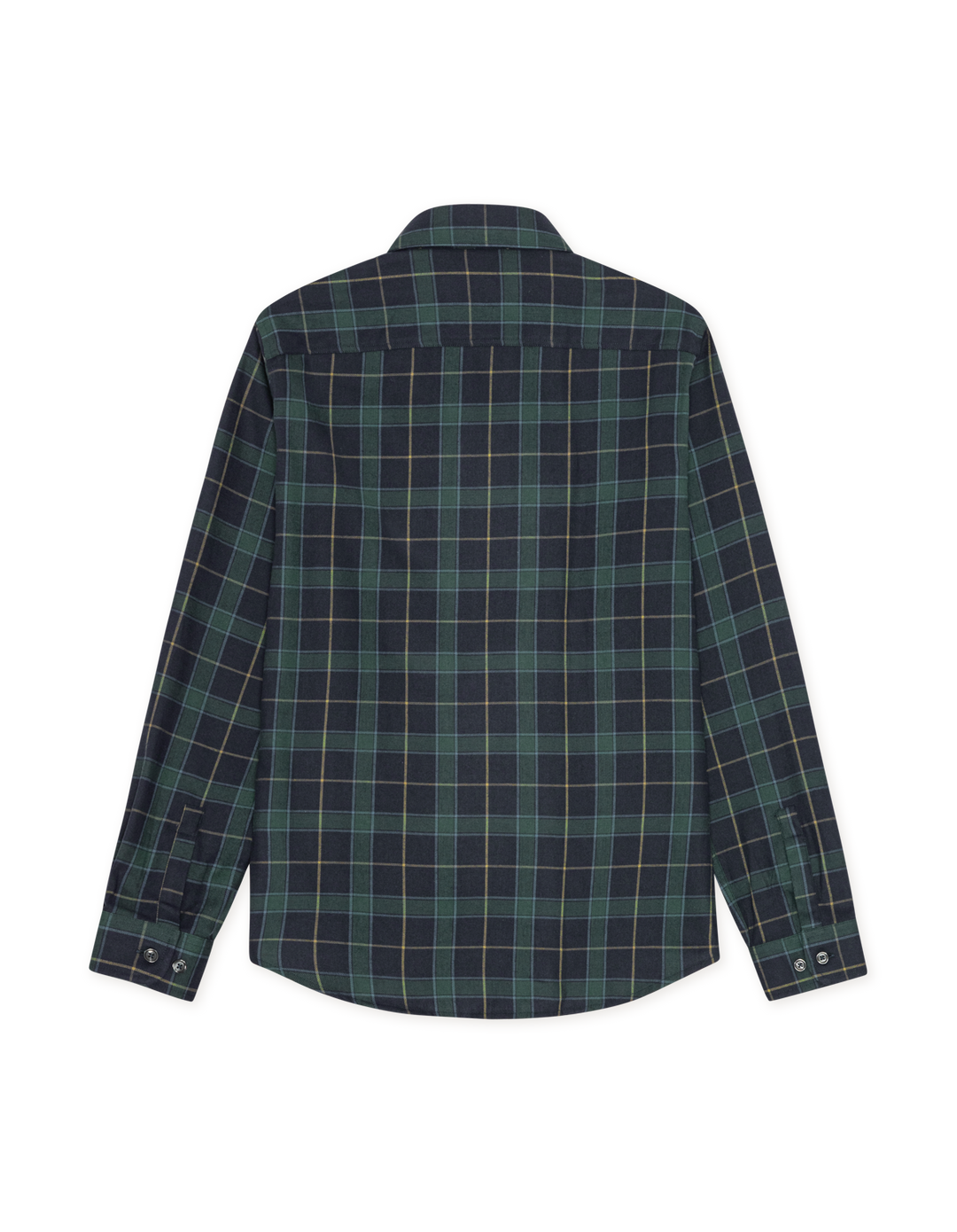 Les Deux Lennon Check Overshirt in Dark Navy | Buster McGee Daylesford