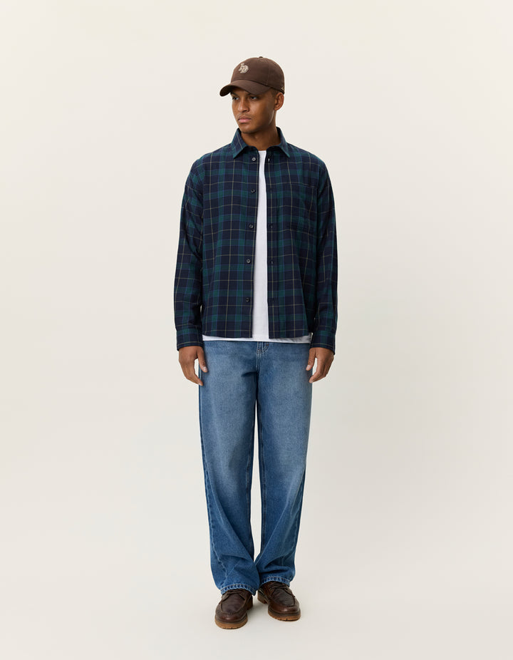 Les Deux Lennon Check Overshirt