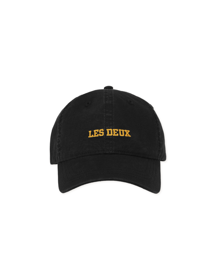 Les Deux Mini Blake Dad Cap in Black | Buster McGee Daylesford