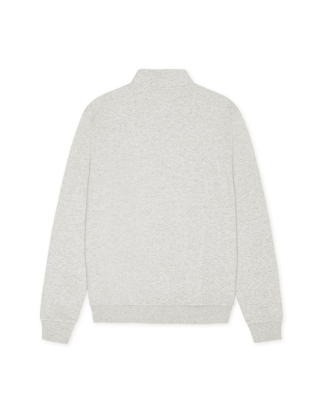 Les Deux Brady Emblem Half-Zip Sweatshirt Snow Melange | Buster McGee