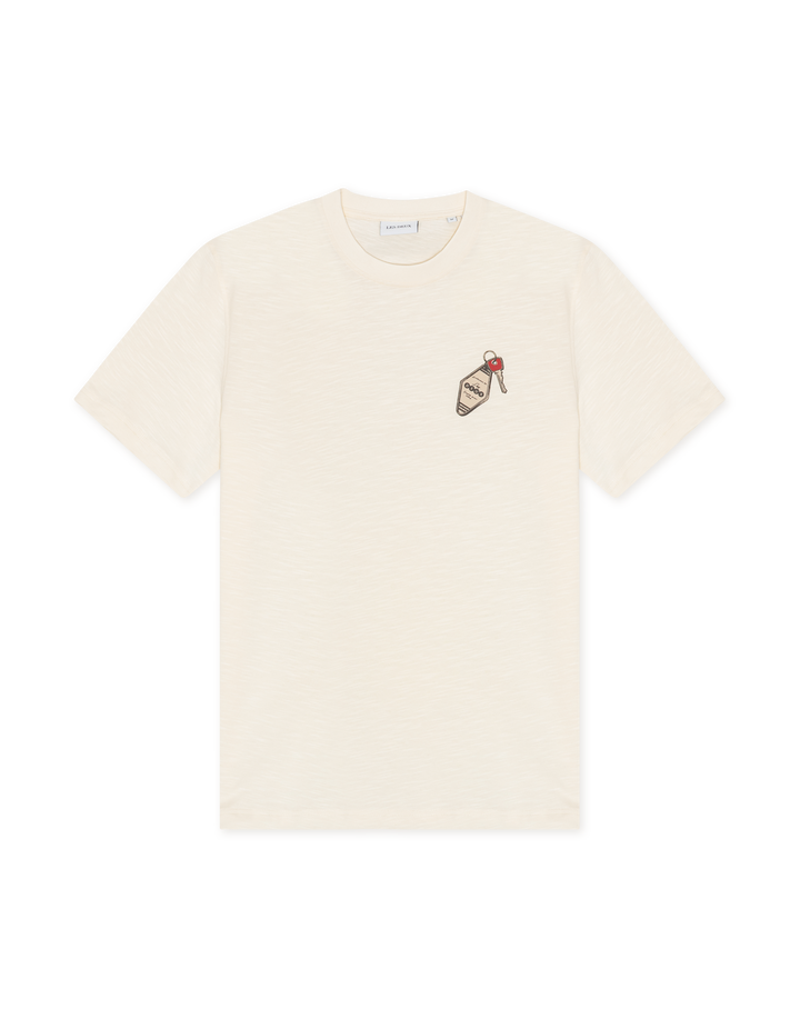 Les Deux Ben Troy T-Shirt in Light Ivory | Buster McGee Daylesford