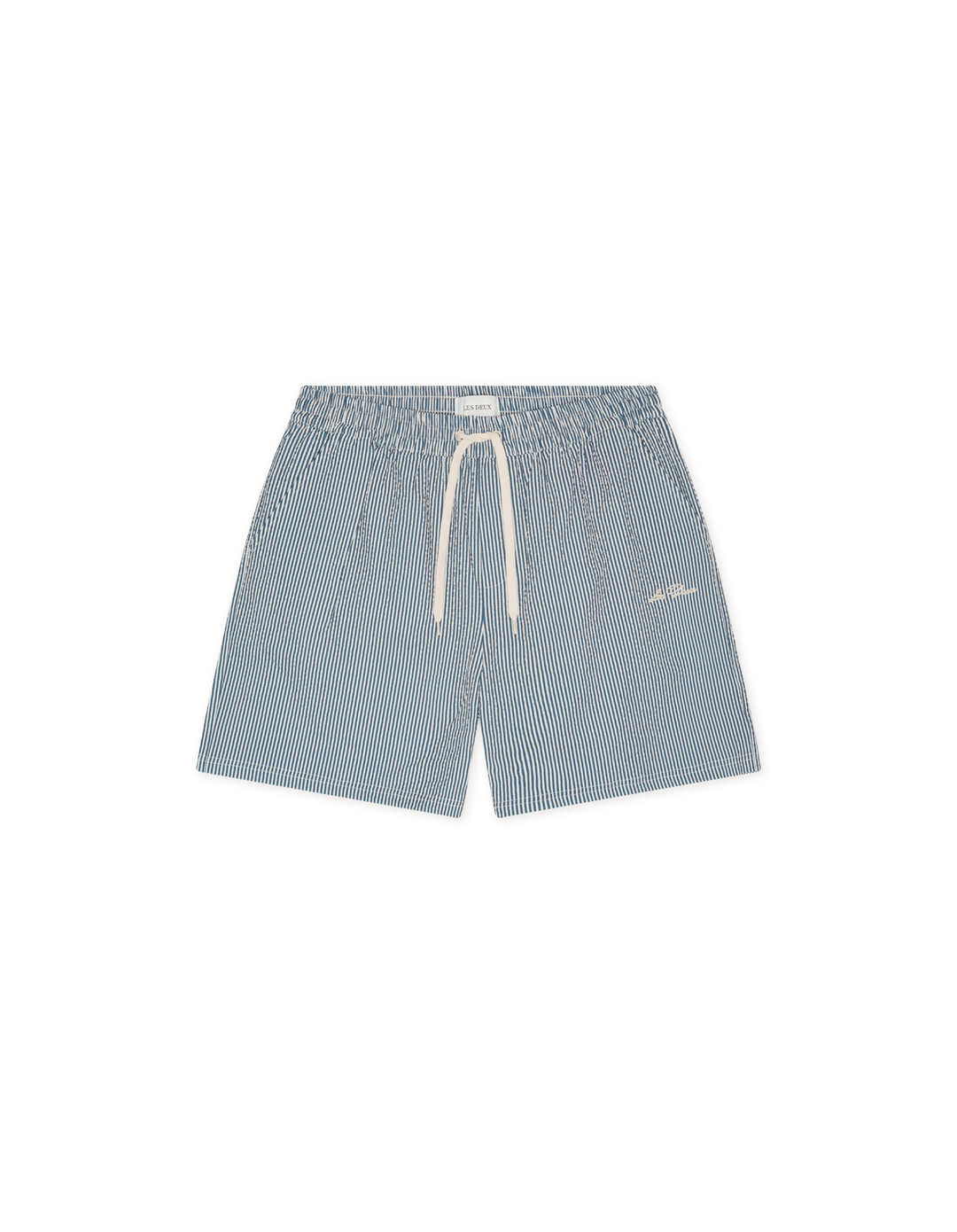Les Deux Stripe Seersucker Swim Shorts | Buster McGee Daylesford