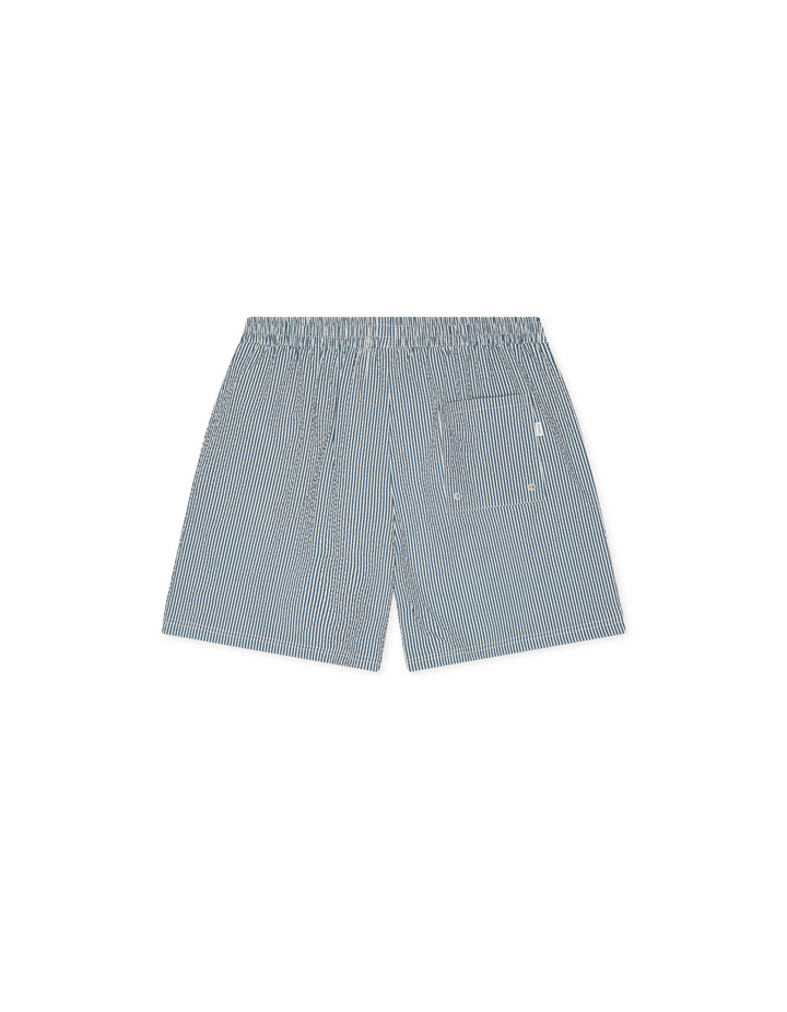 Les Deux Stripe Seersucker Swim Shorts | Buster McGee Daylesford