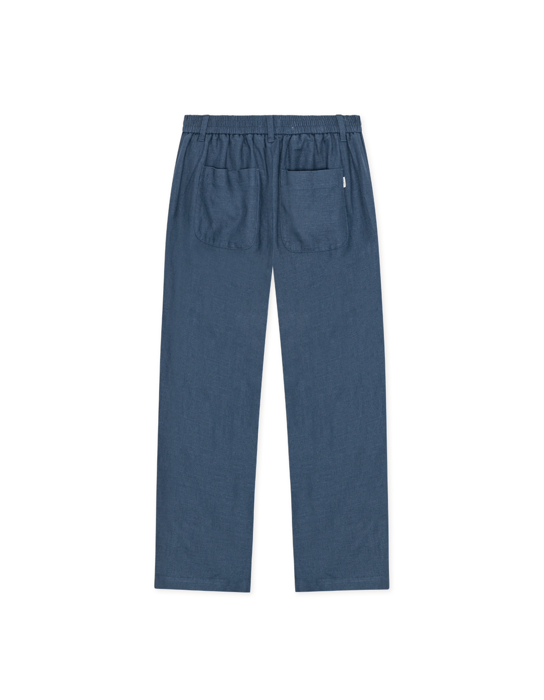 Les Deux Linen Comfort Suit Pants in Dark Denim Blue | Buster McGee