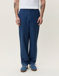 Les Deux Linen Comfort Suit Pants in Dark Denim Blue | Buster McGee