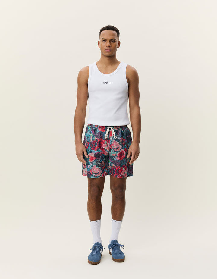 Les Deux Bouquet AOP Swim Shorts in Multicolour | Buster McGee