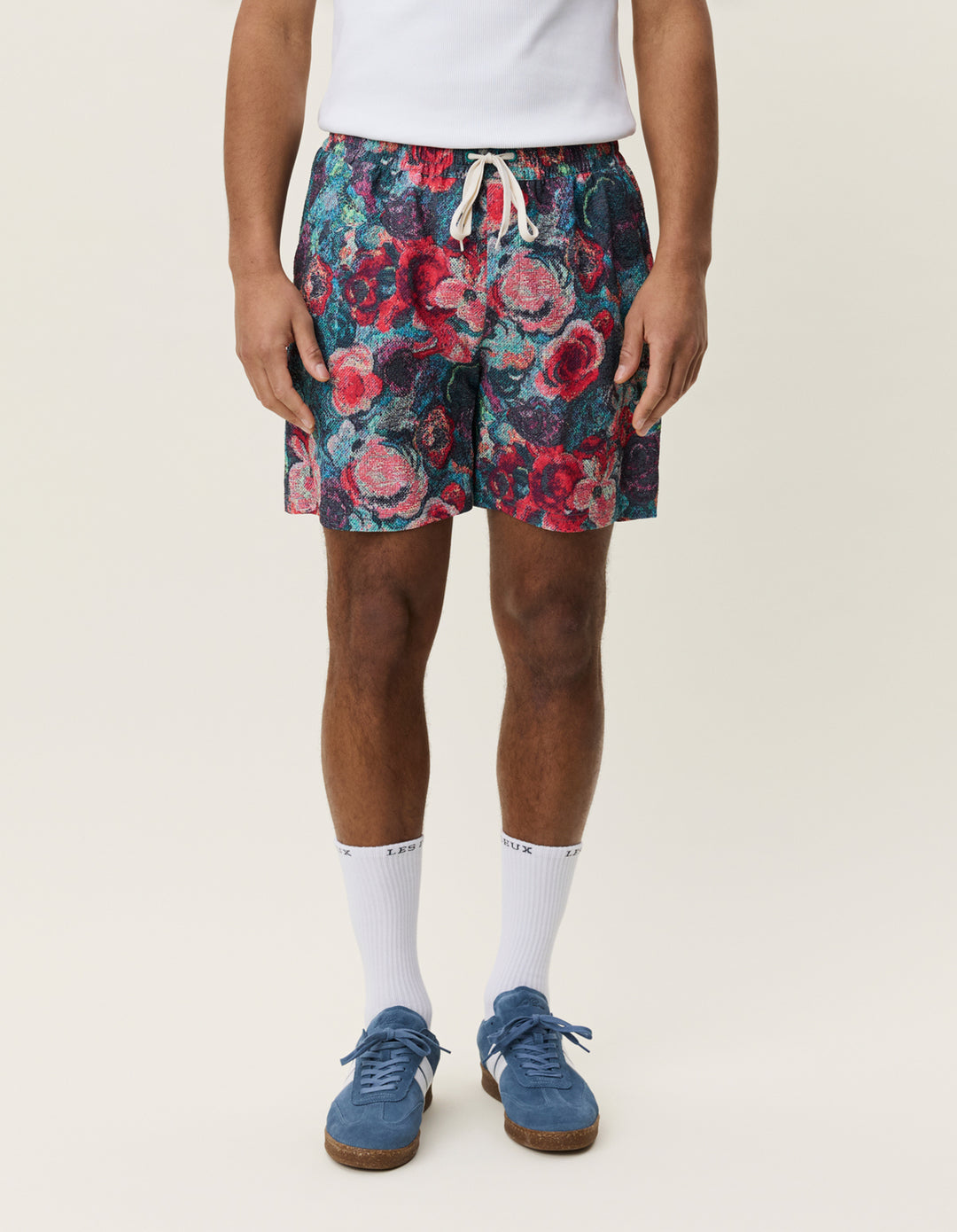 Les Deux Bouquet AOP Swim Shorts in Multicolour | Buster McGee
