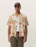 Les Deux Palm AOP SS Shirt in Raw Sienna Orange | Buster McGee