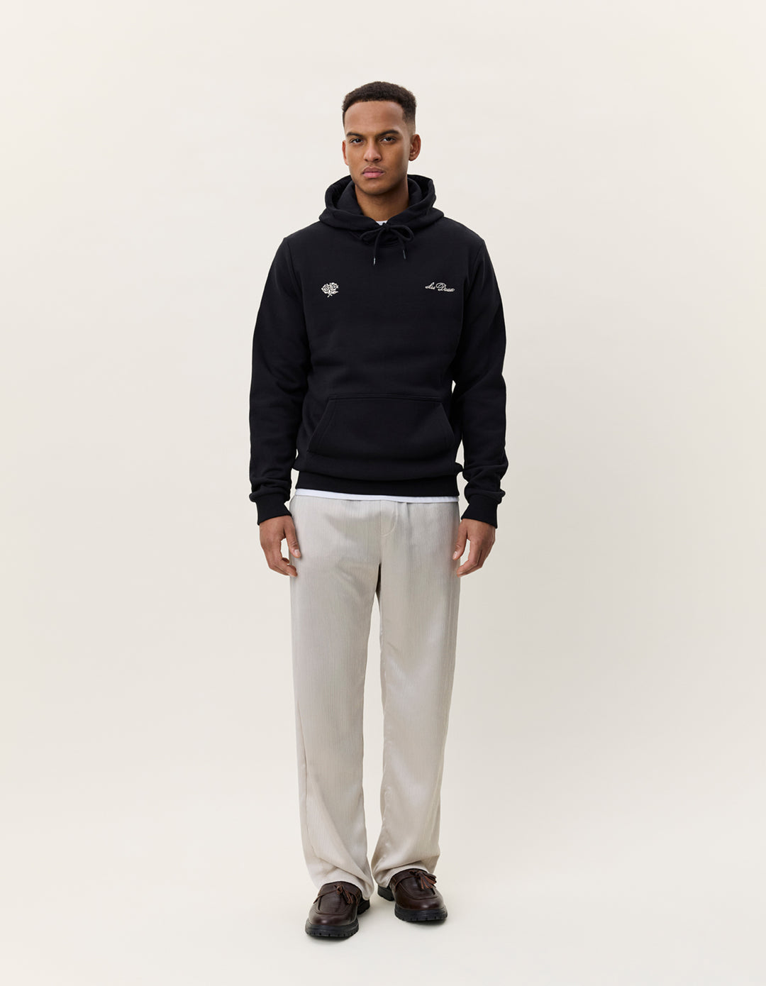 Les Deux Hoodie in Black | Buster McGee Daylesford