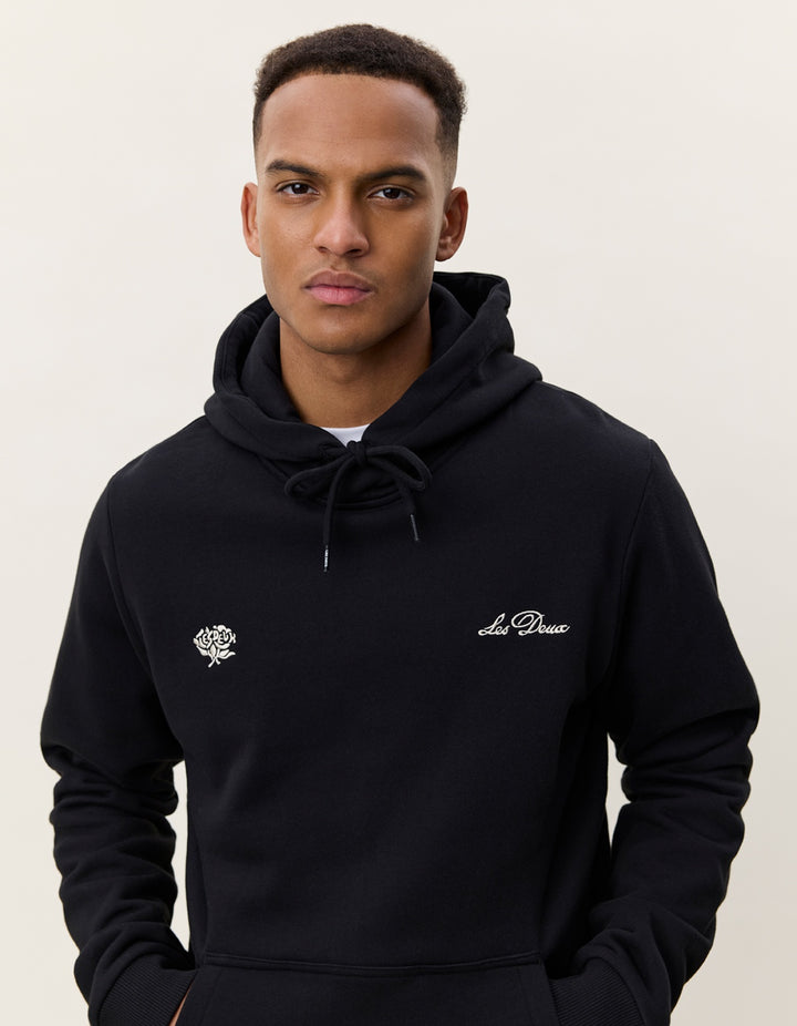 Les Deux Hoodie in Black | Buster McGee Daylesford