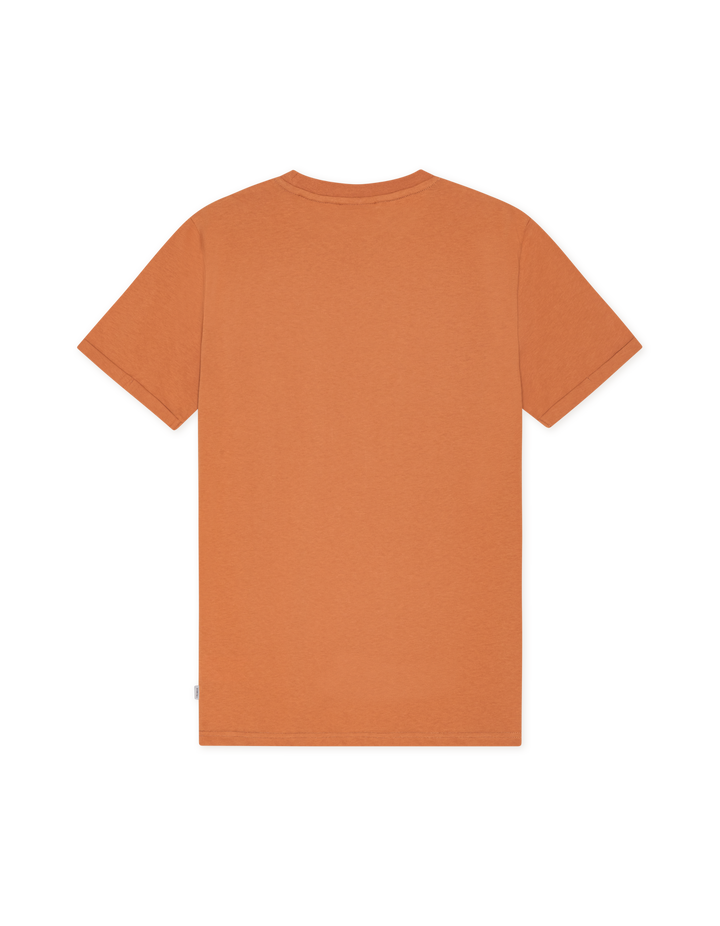 Les Deux Core Contrast T-Shirt in Raw Sienna Orange | Buster McGee Daylesford