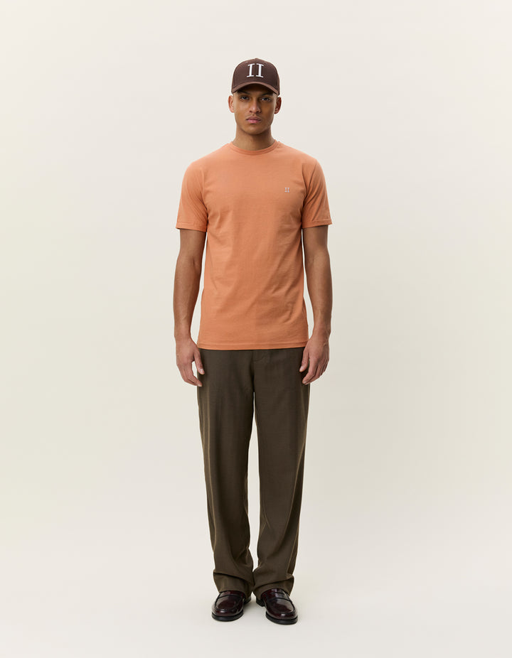 Les Deux Core Contrast T-Shirt in Sienna Orange | Buster McGee Daylesford