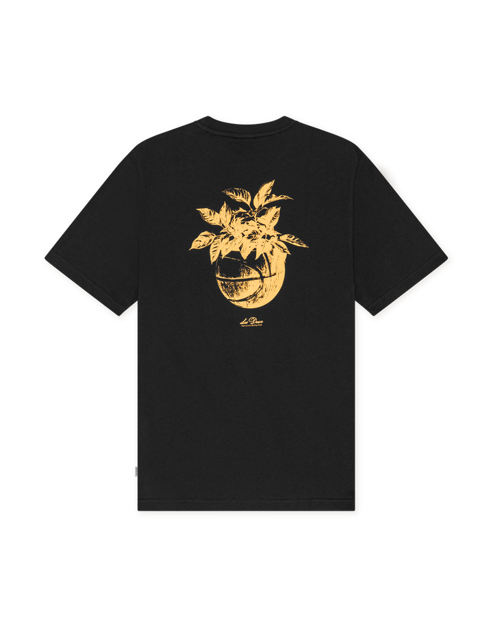 Les Deux Plant T-Shirt in Tap Shoe Black | Buster McGee Daylesford