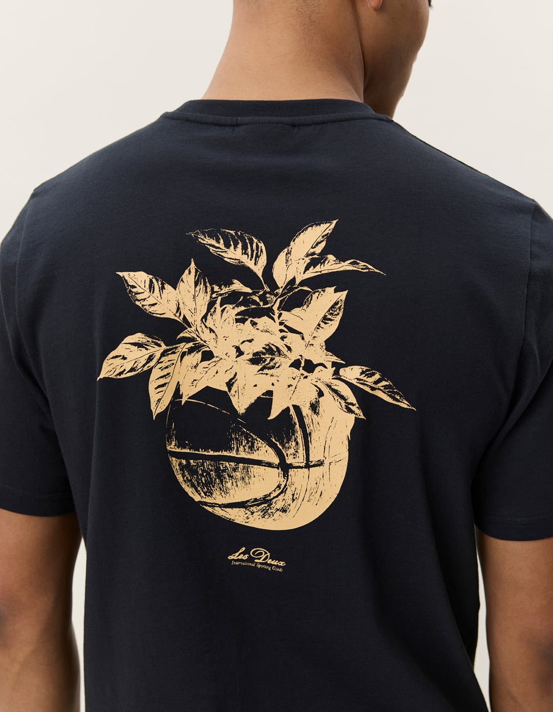 Les Deux Plant T-Shirt in Tap Shoe Black | Buster McGee Daylesford