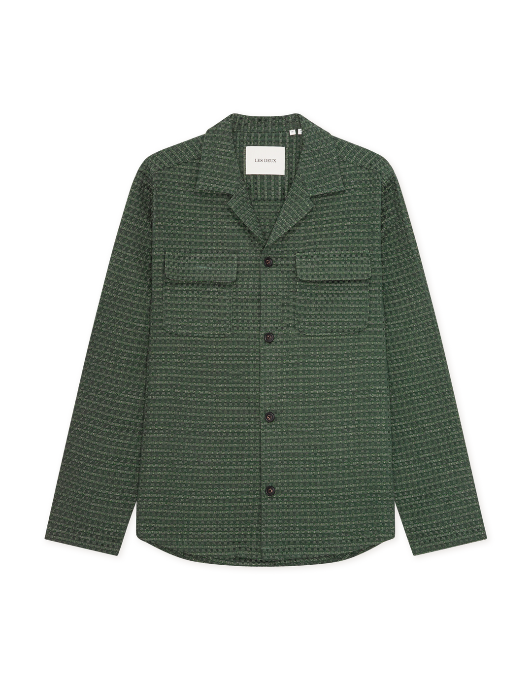 Les Deux Check Seersucker Overshirt | Buster McGee Daylesford