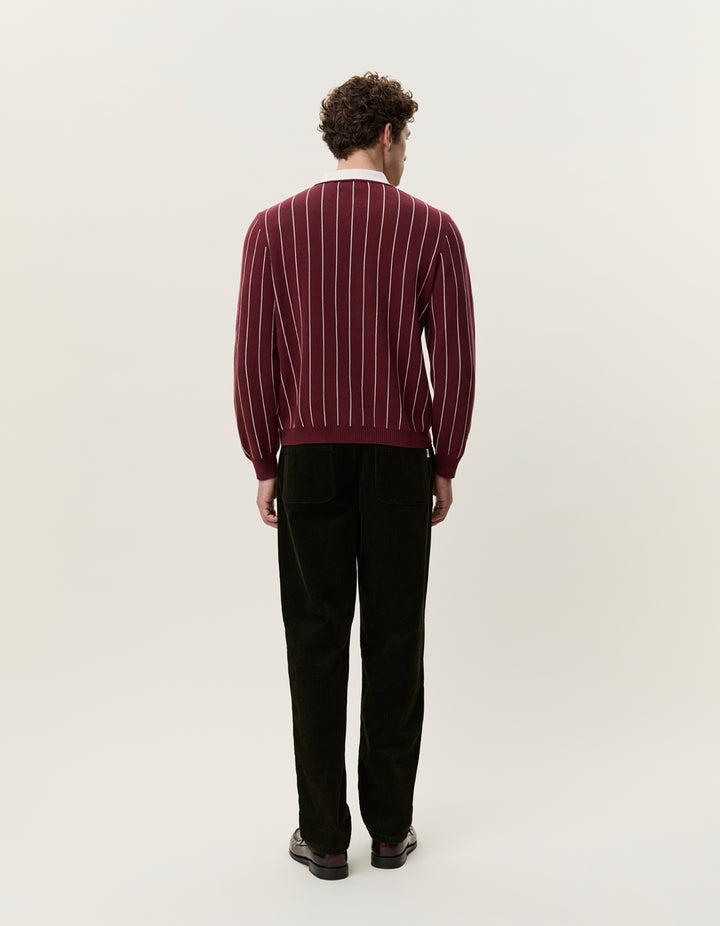 Les Deux Signature Knitted LS Polo