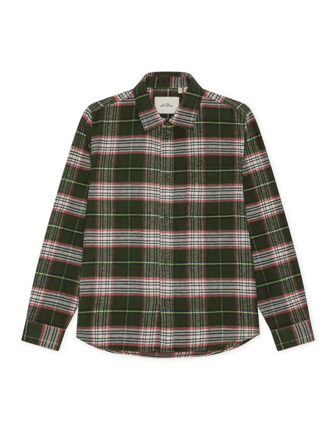 Les Deux Check Overshirt in Rosin Green | Buster McGee