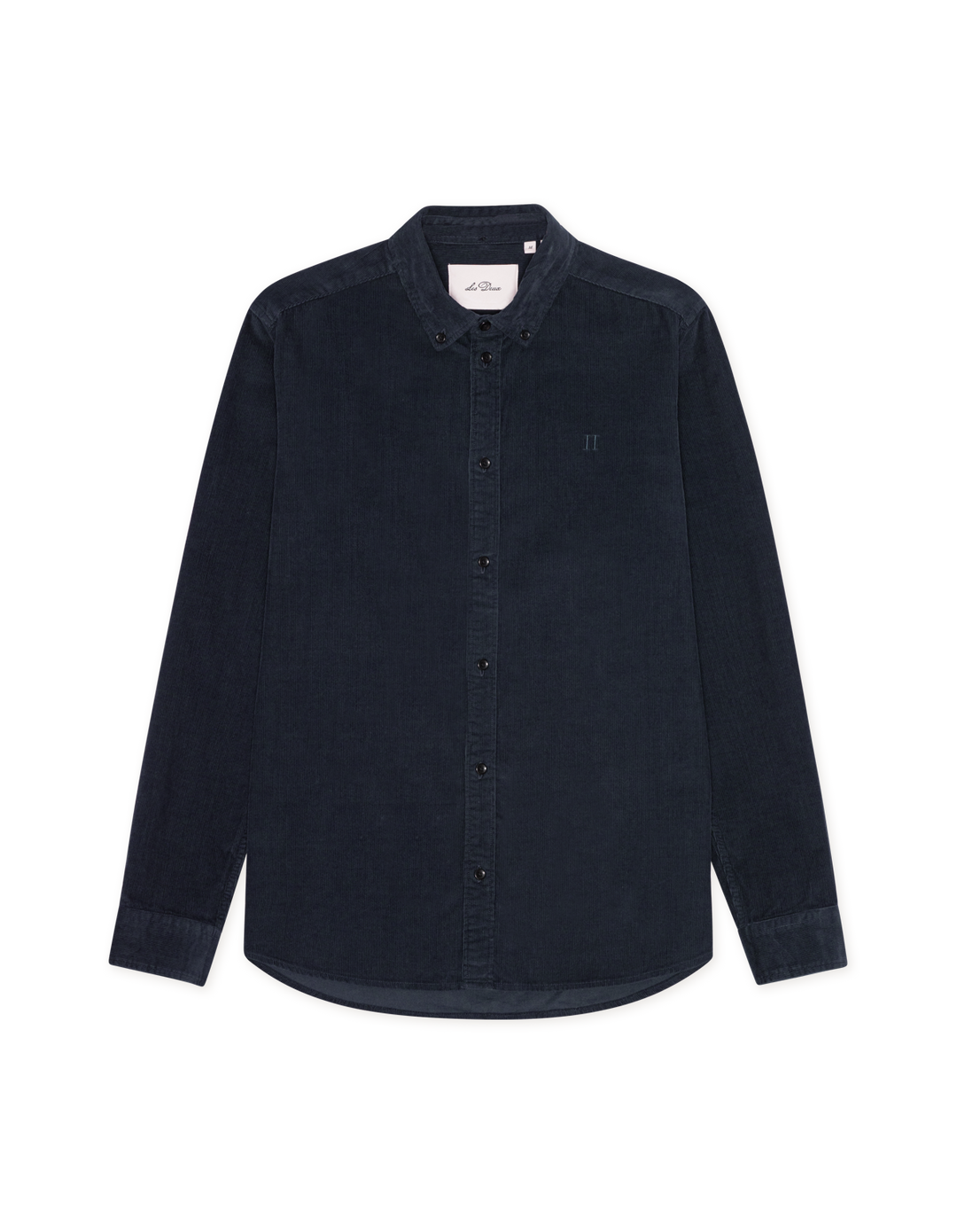 Les Deux Pinwale Corduroy Shirt in Dark Navy Blue | Buster McGee