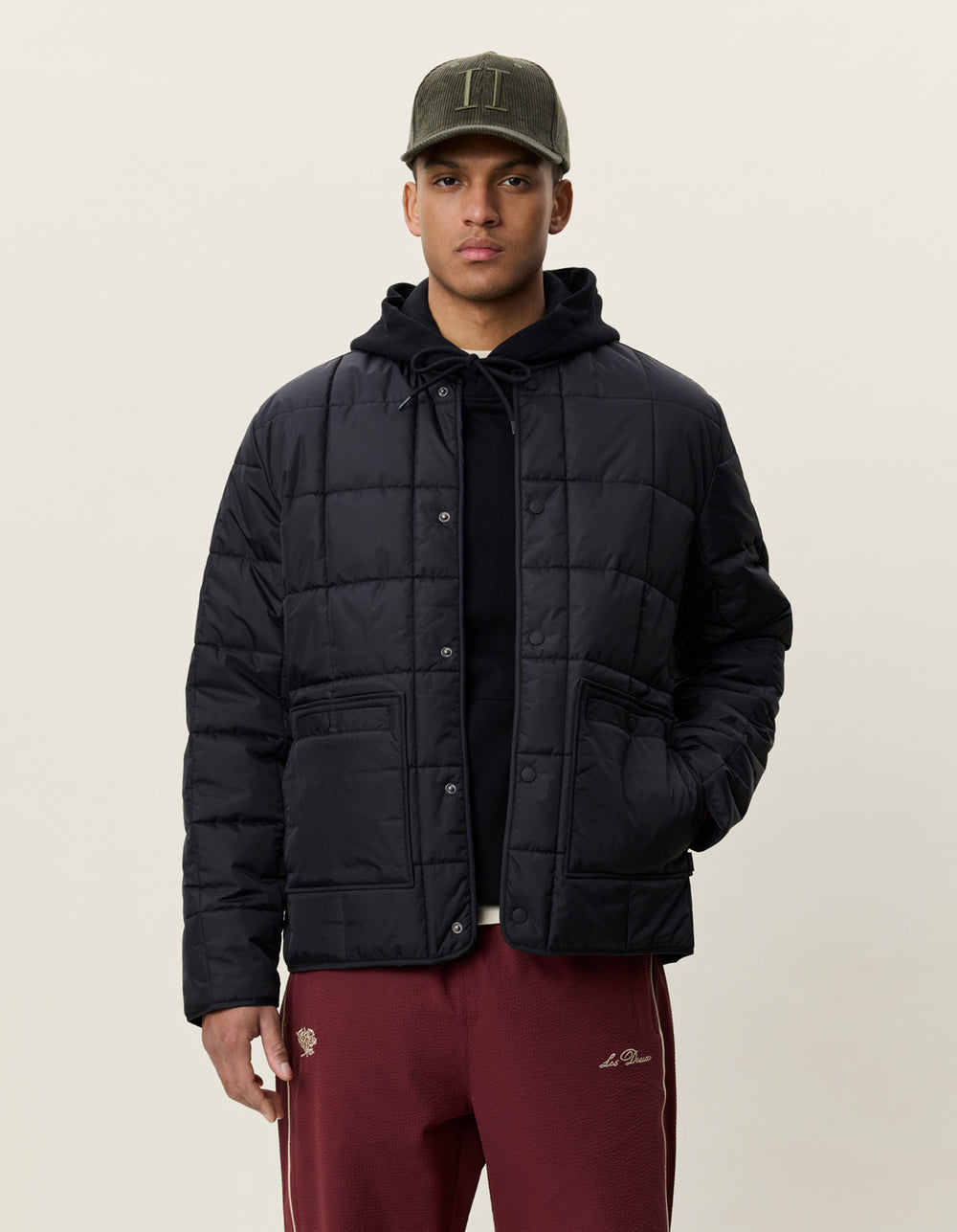 Les Deux Quilted Jacket in Black | Buster McGee