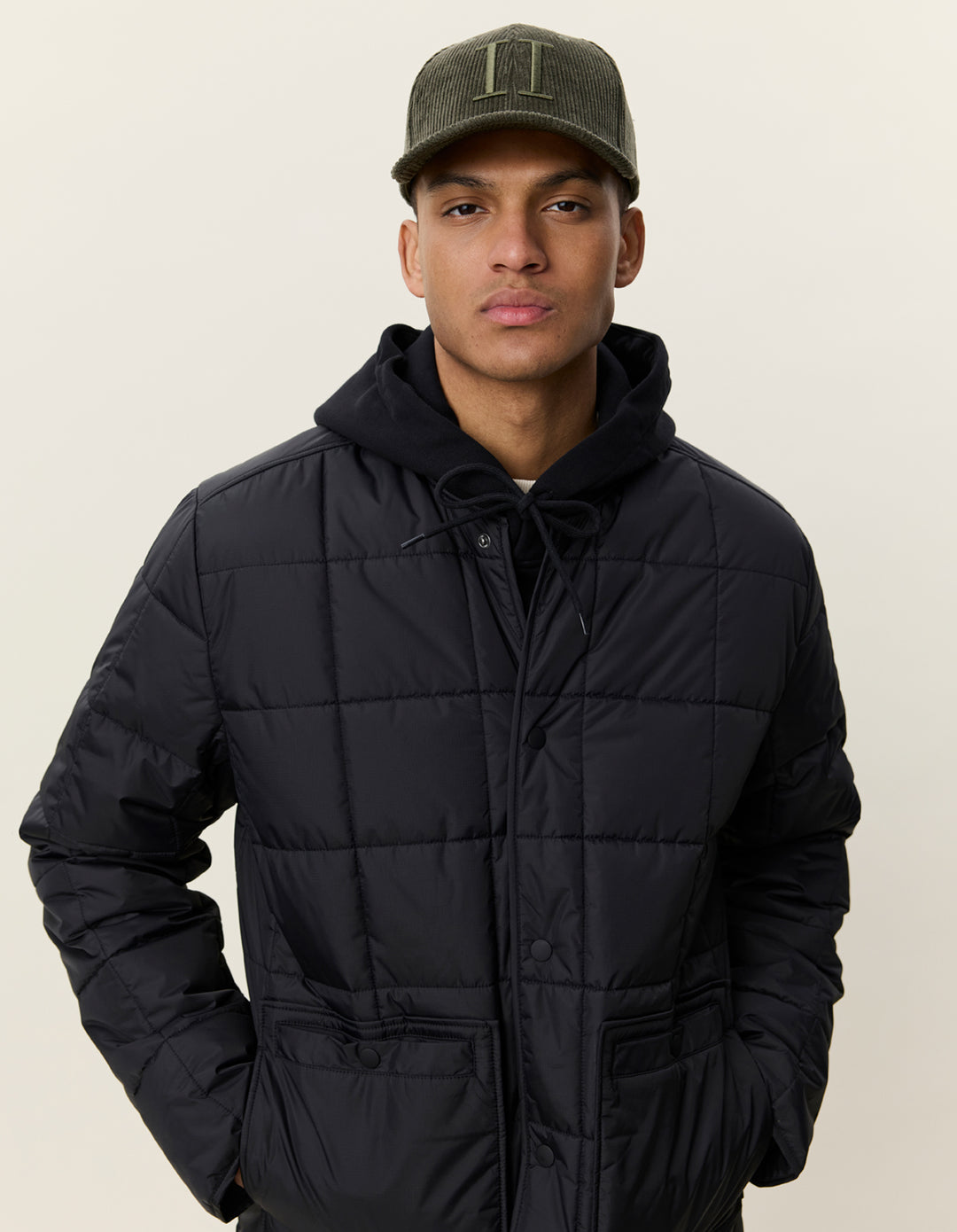 Les Deux Quilted Jacket in Black | Buster McGee