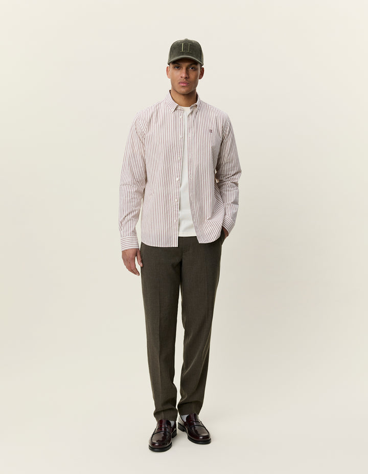 Les Deux Light Oxford Striped Shirt