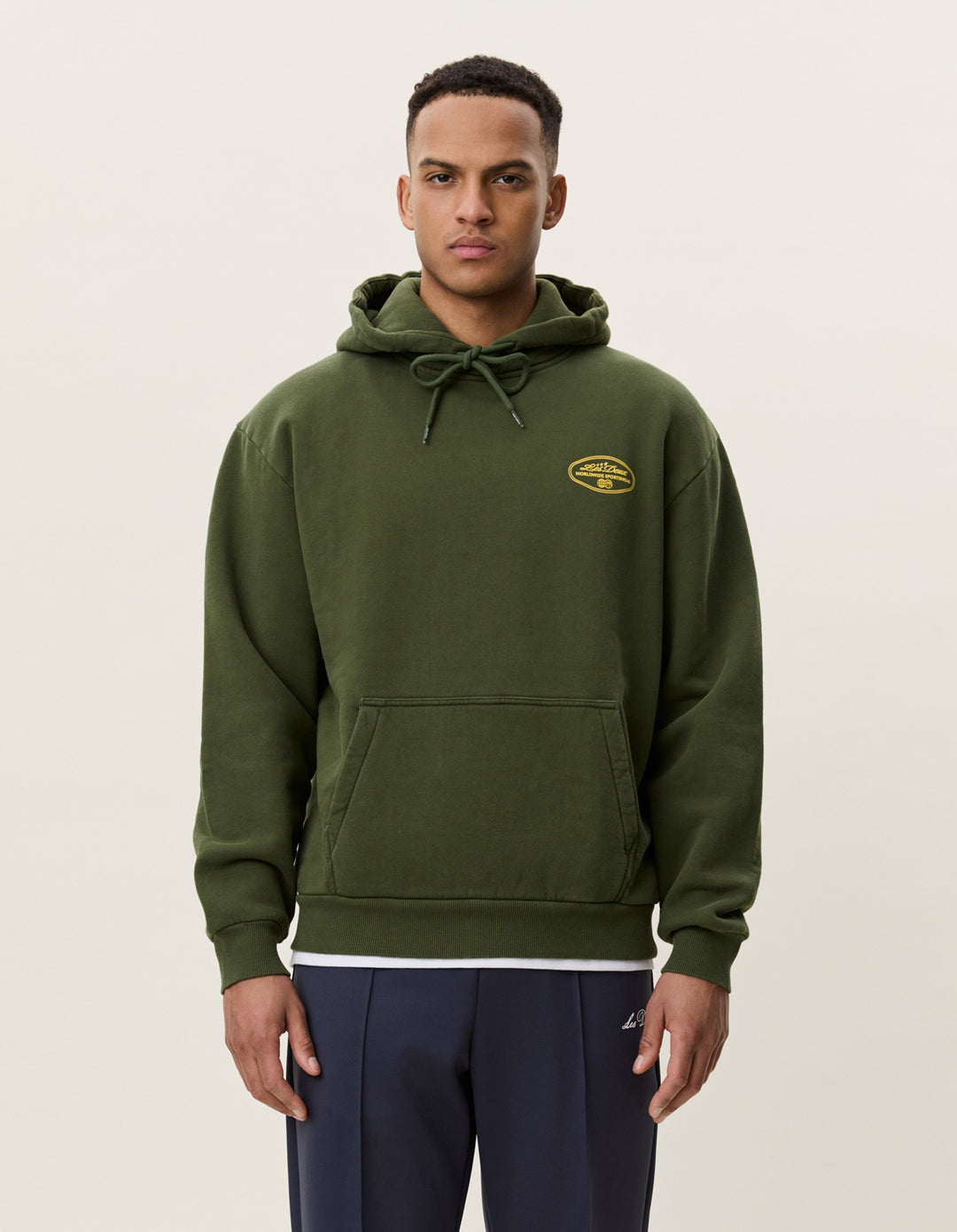 Les Deux Worldwide Hoodie in Rifle Green | Buster McGee