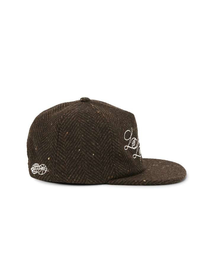 Les Deux Legacy Herringbone Letterman Cap