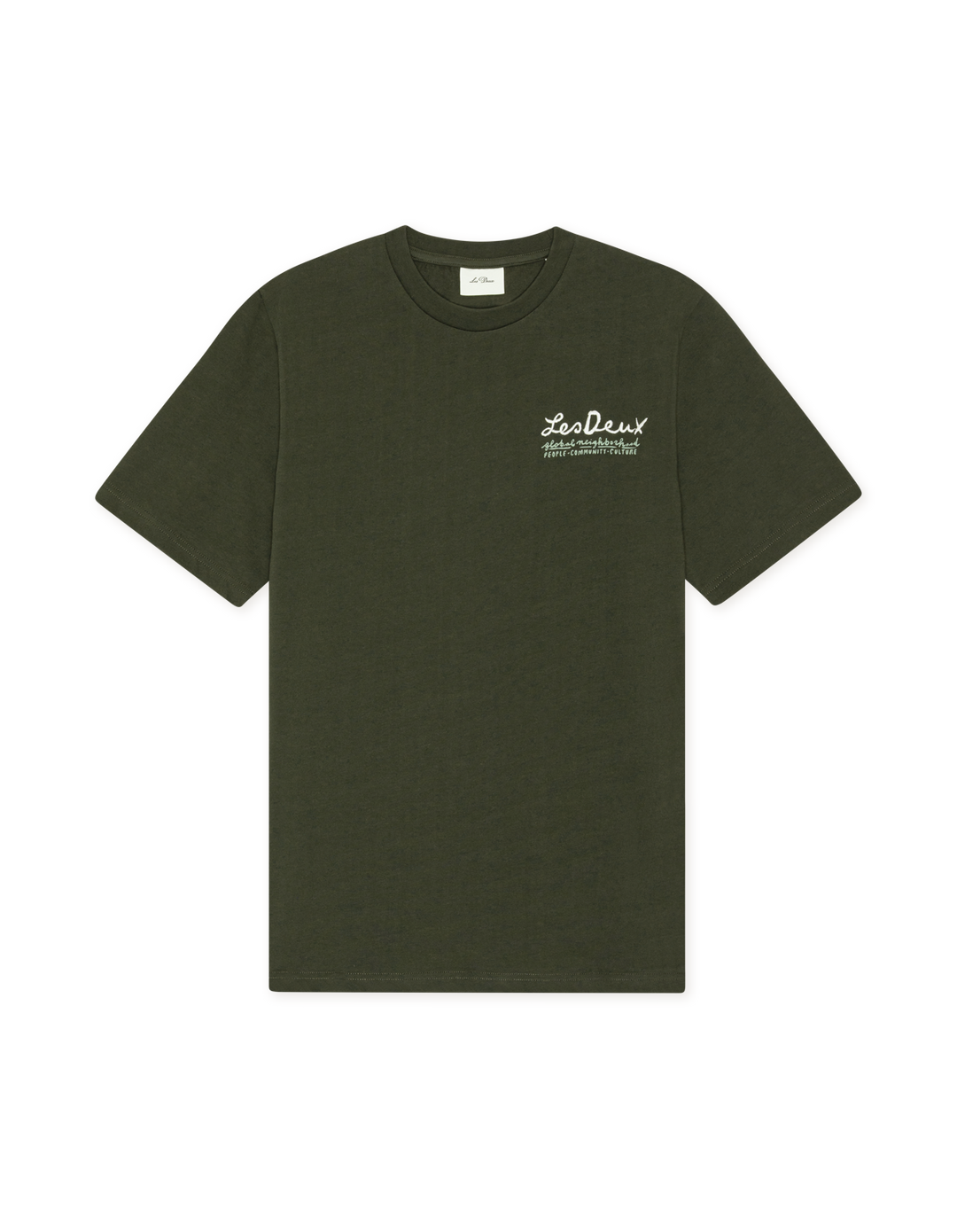 Les Deux Rural T-Shirt in Rosin Green | Buster McGee