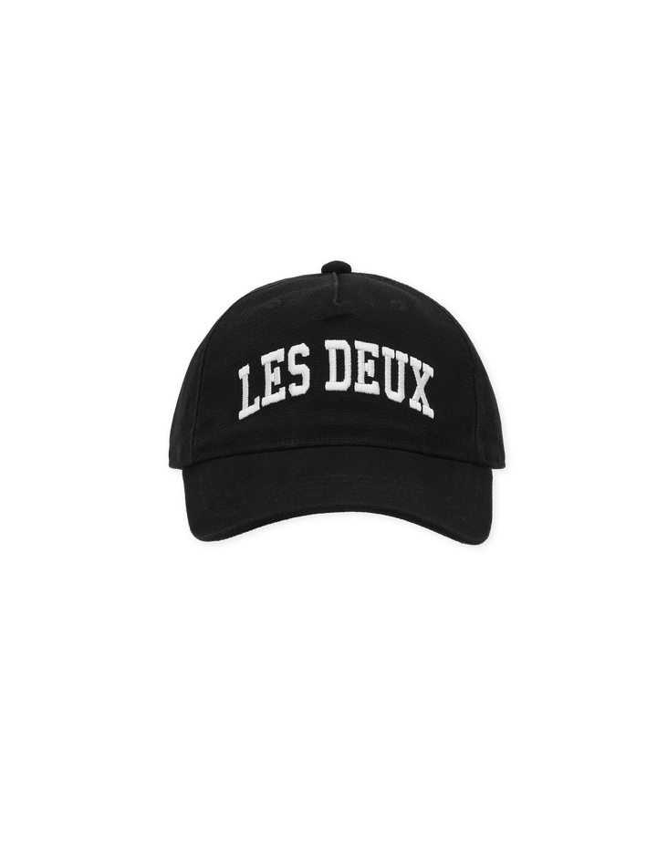 Les Deux Collage Soft Baseball Cap in Black | Buster McGee