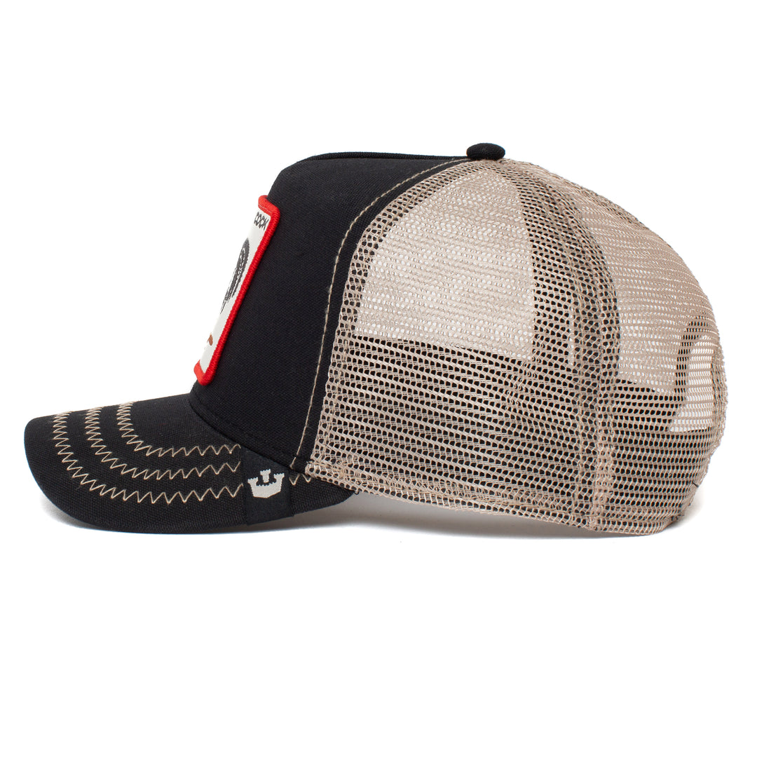 Goorin Bros - The Cock Trucker Cap in Black | Buster McGee